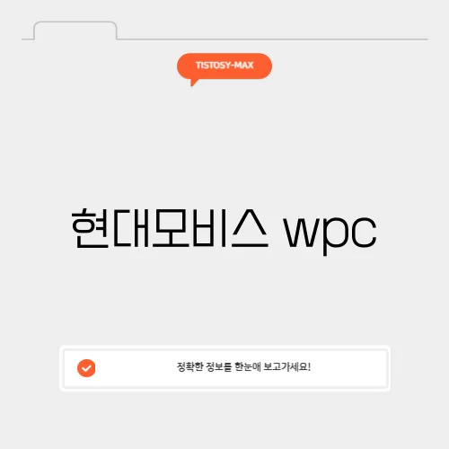 현대모비스 wpc